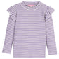 SADIE TOP - LILAC SPARKLE STRIPE