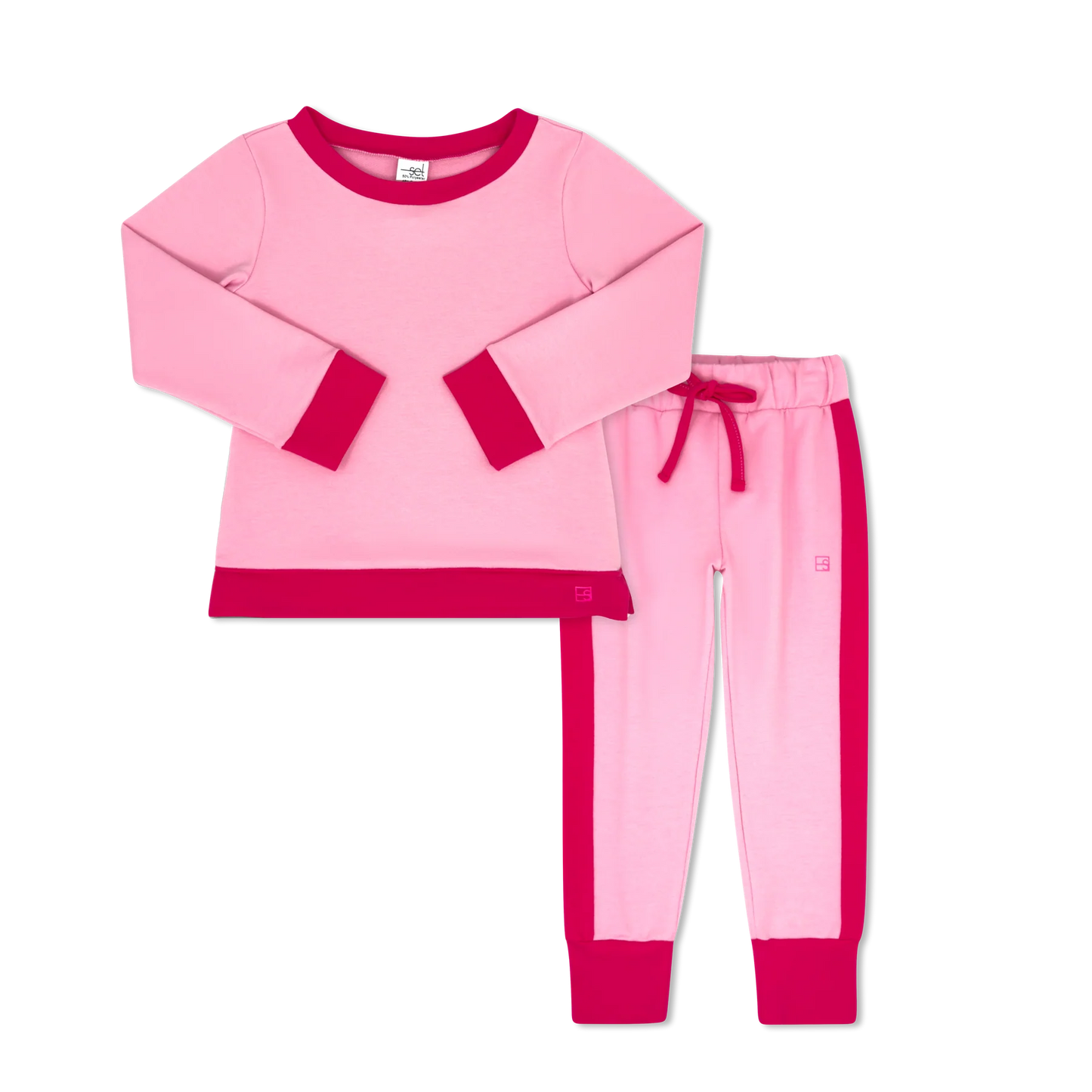 SELENA JOGGER SET - COTTON CANDY PINK