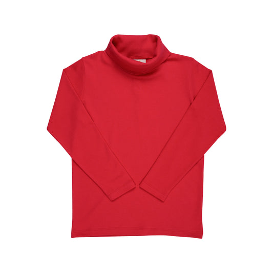 TATUM'S TURTLENECK SHIRT - RICHMOND RED