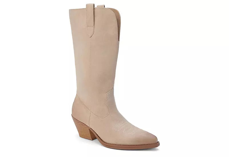 BODHI WESTERN BOOT - BEIGE