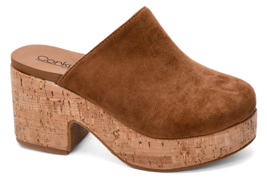 WATCH YOUR BACK - TOBACCO FAUX SUEDE