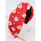 HEART HEADBAND - RED