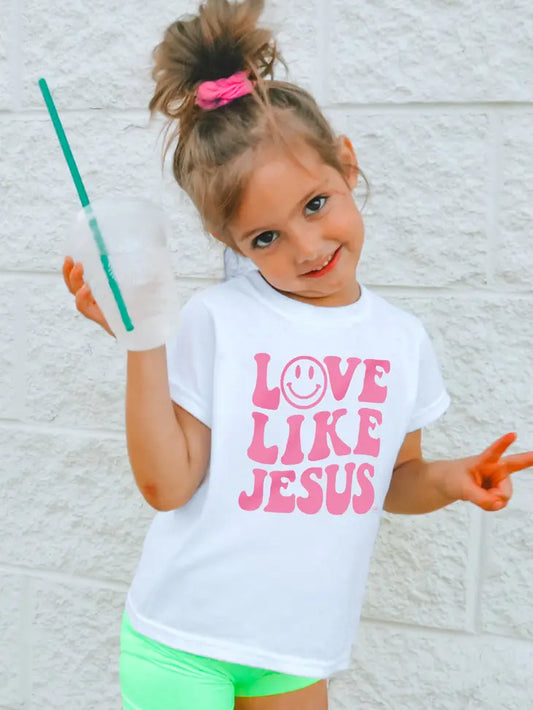 LOVE LIKE JESUS KIDS GRAPHIC TEE