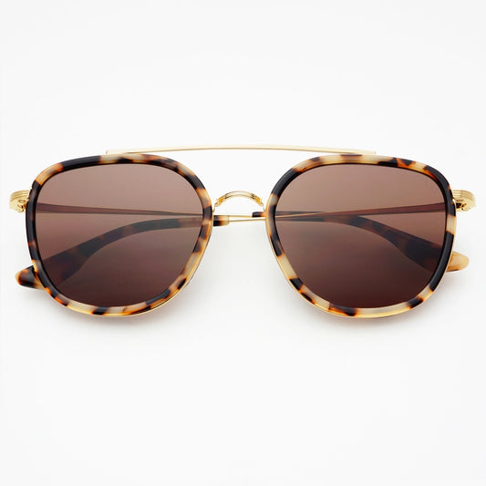 WESTON ACETATE ROUND SUNGLASSES