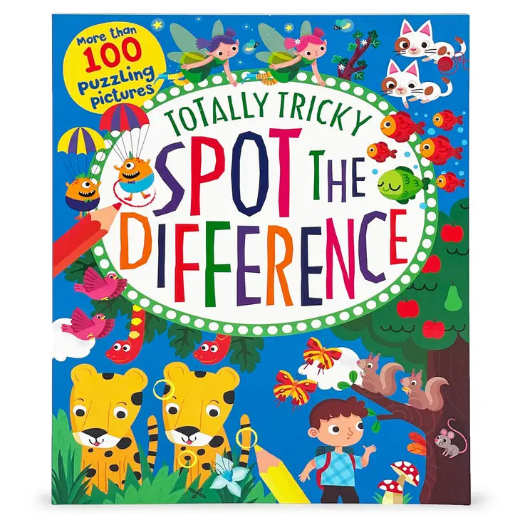 TOTALLY TRICKY SPOT THE DIFFERENCE BOOK