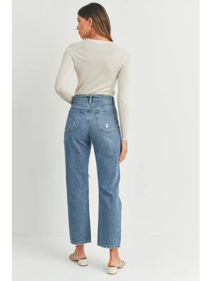 HIGH RISE DAD JEANS