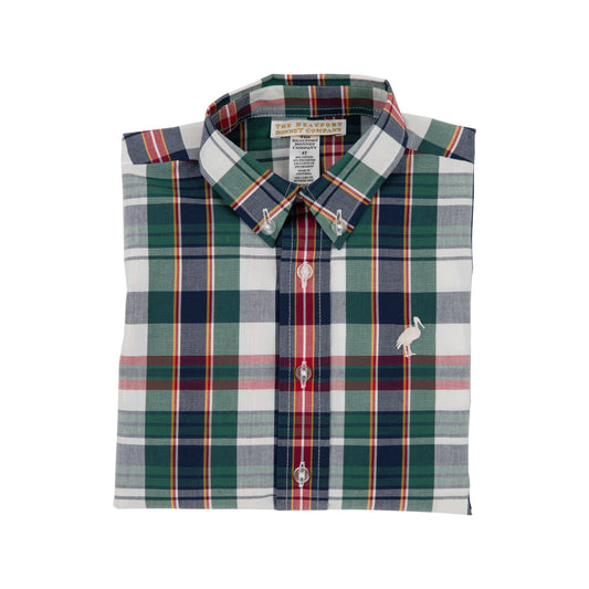 DEAN'S LIST DRESS SHIRT - FIELD PARK PLAID/KEENELAND KHAKI