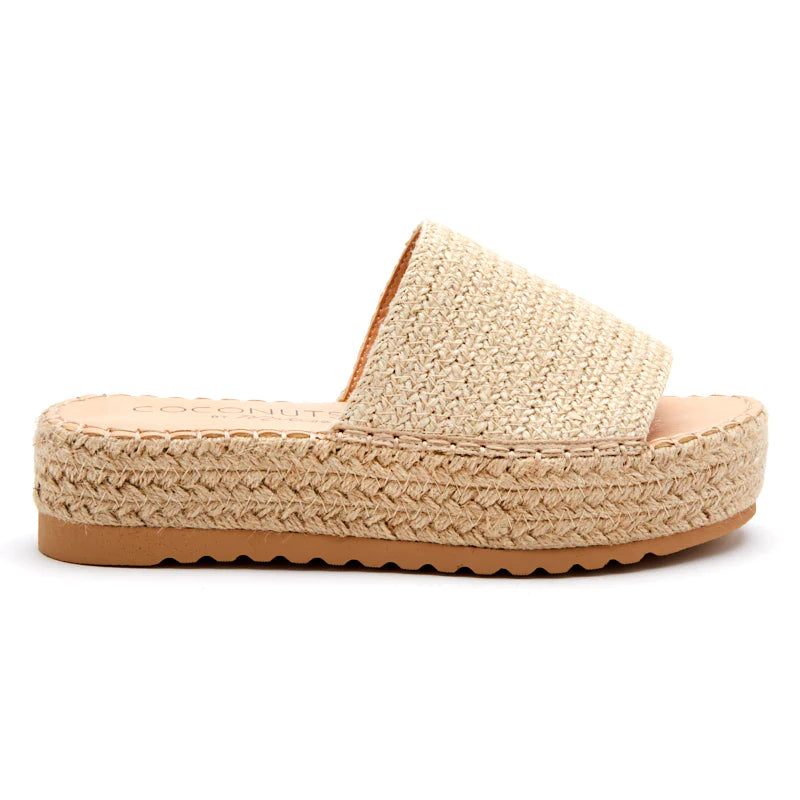 DEL MAR PLATFORM SANDAL - NATURAL