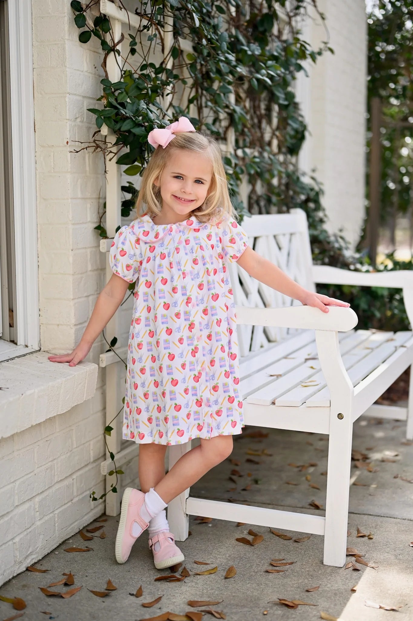 WHITLEY KNIT DRESS - BACK TO SCHOOL