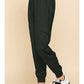 WOVEN CARGO PANTS - BLACK