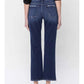 HIGH RISE ANKLE STRAIGHT JEANS - CHARMING