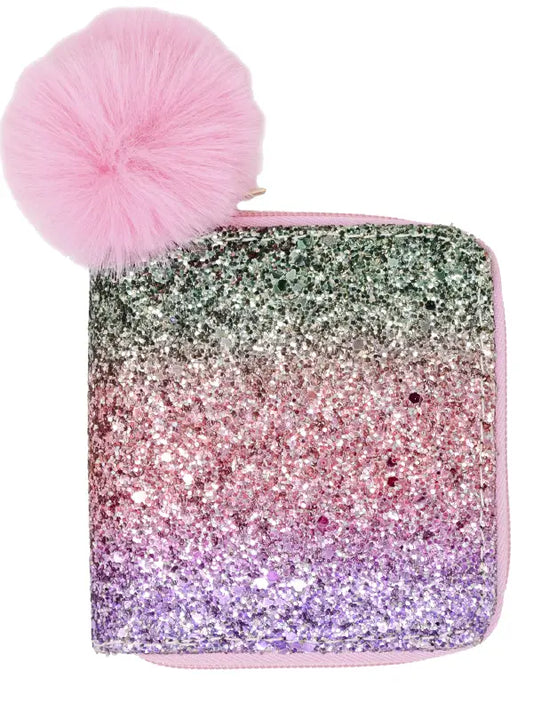 GLITTER RAINBOW WALLET