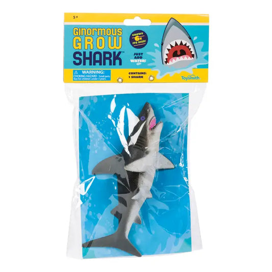 GINORMOUS GROW SHARK - ASSORTED COLORS