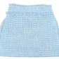 GIRLS SKIRT - BLUE TWEED