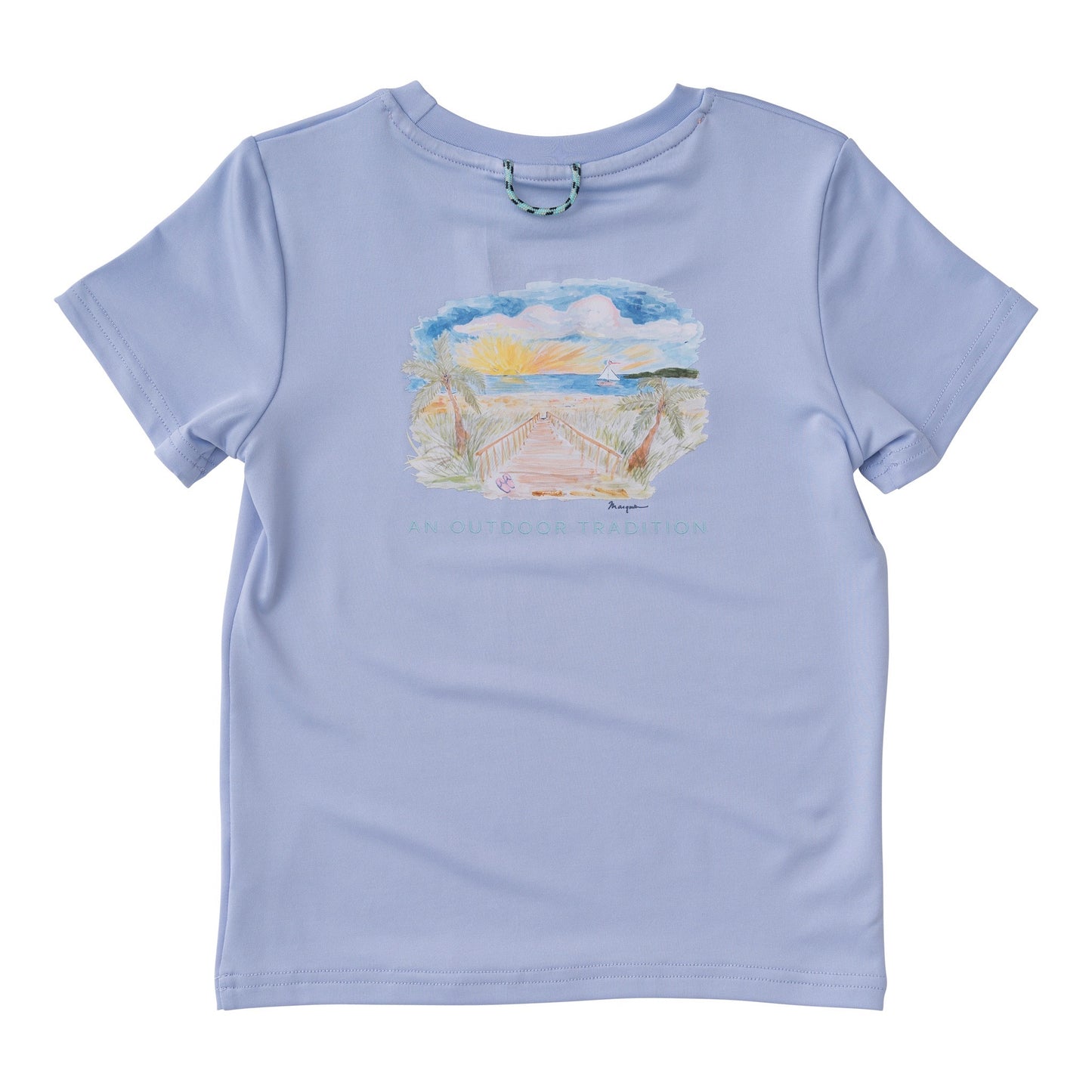 PRO PERFORMANCE FISHING TEE - SWEET LAVENDER