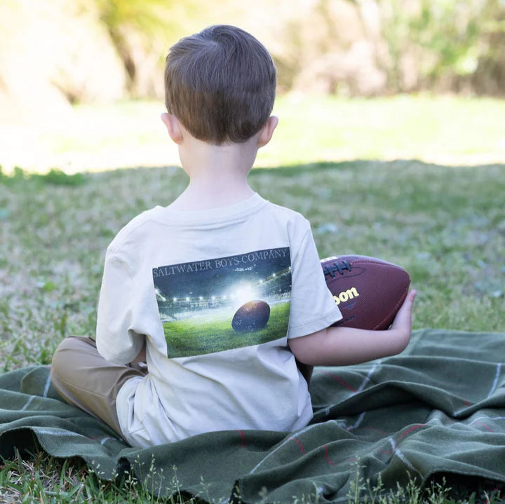 FOOTBALL SS GRAPHIC TEE - PELICAN