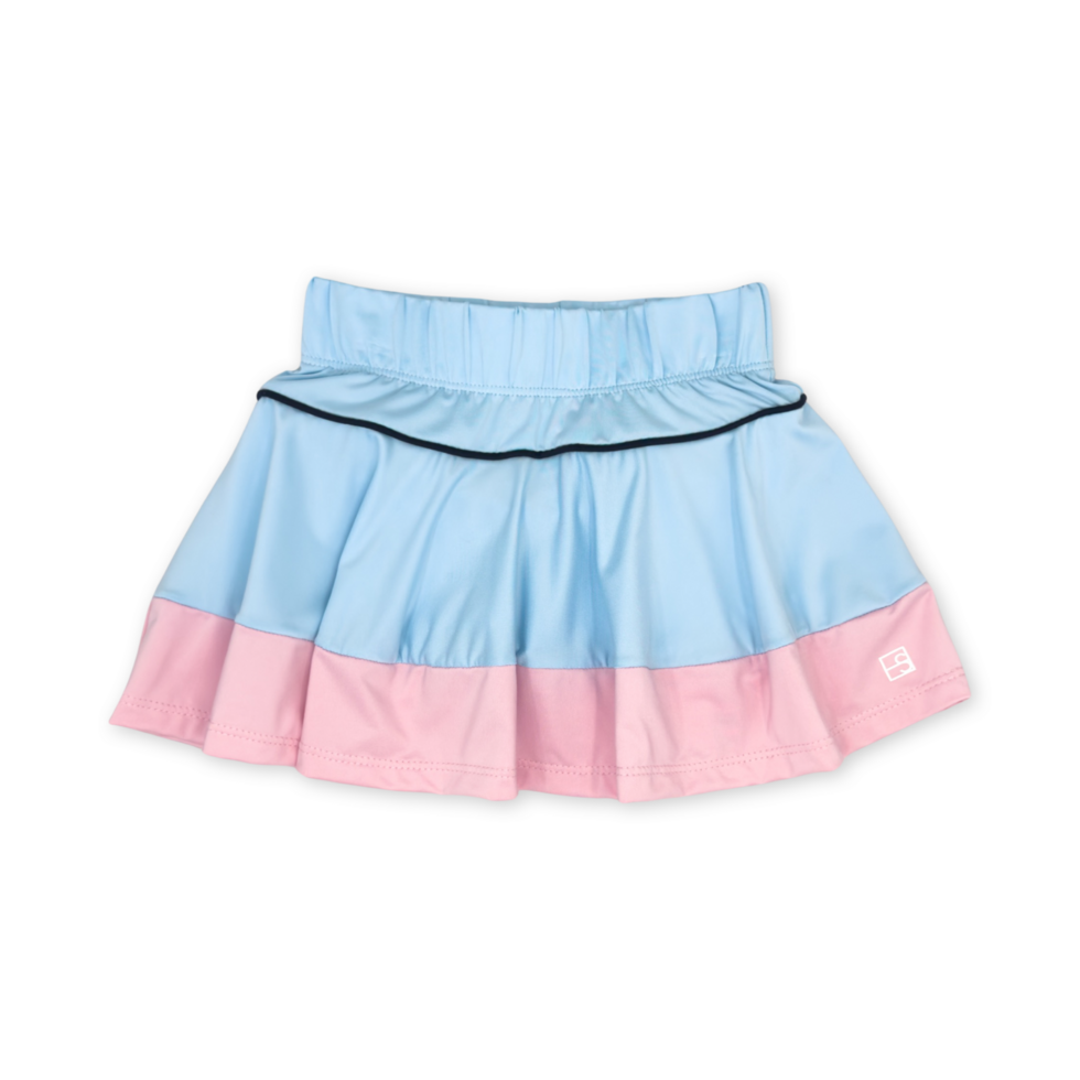 AMBER SKORT - COTTON CANDY BLUE/PINK