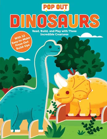 POP OUT DINOSAUR BOOK