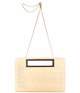 CHLOE CLUTCH - STRAW