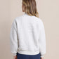 SUTTON QUILTED HEATHER JACKET - HEATHER STAR WHITE