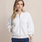 SUTTON QUILTED HEATHER JACKET - HEATHER STAR WHITE