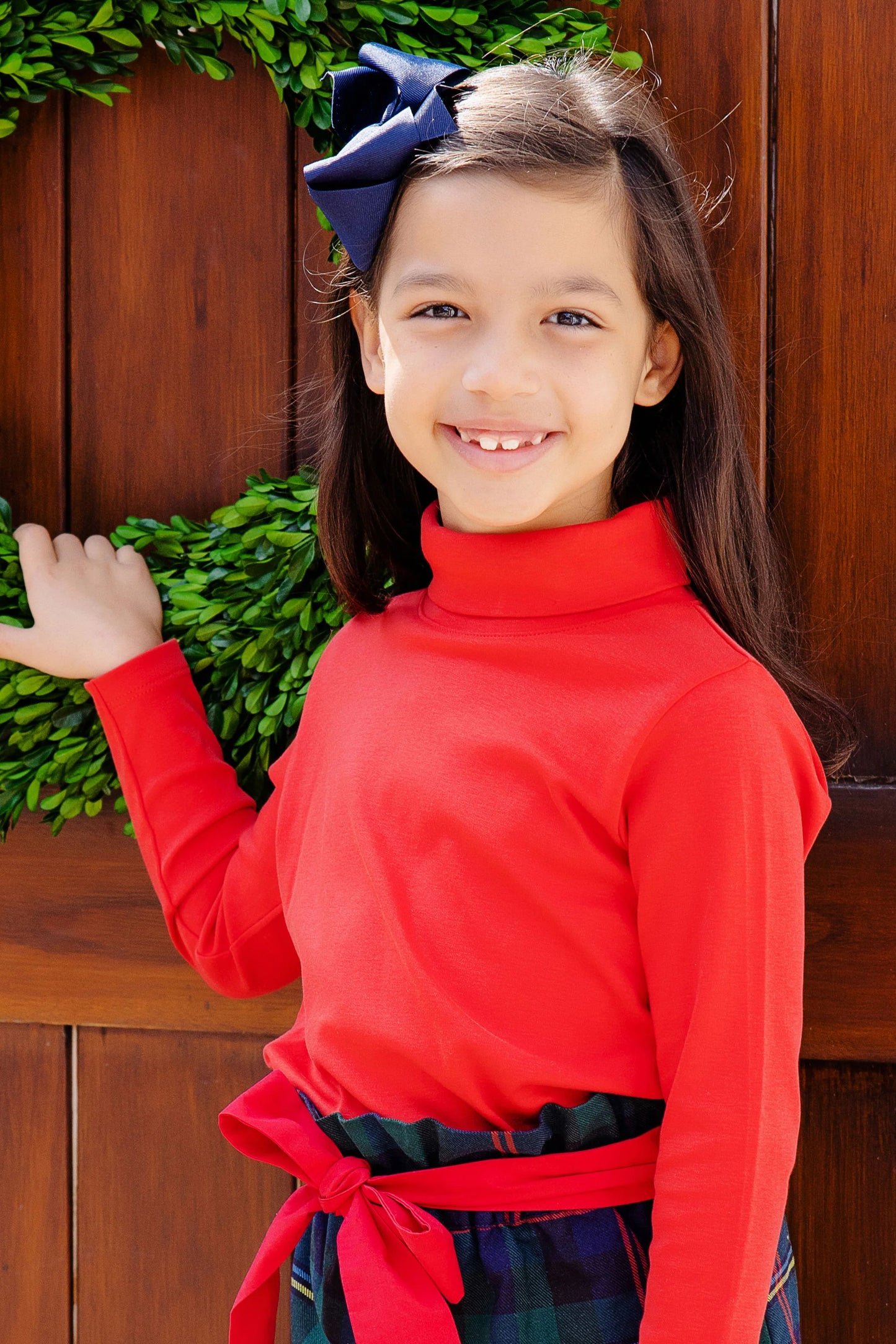 TATUM'S TURTLENECK SHIRT - RICHMOND RED