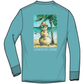 MR. SANDMAN LS GRAPHIC TEE - AQUA