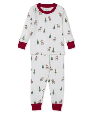 PAJAMA SET - CHRISTMAS DEER CHEER