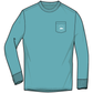 MR. SANDMAN LS GRAPHIC TEE - AQUA