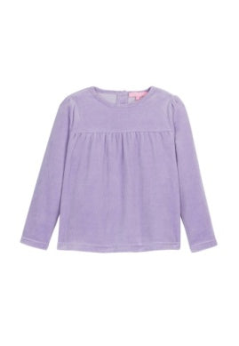 LISLE TOP - LILAC VELOUR