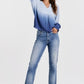 V NECK LONG SLEEVE - ETERNAL BLUE