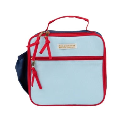 LEIGHTON LUNCH BOX - BUCKHEAD BLUE/RICHMOND RED/NANTUCKET NAVY