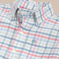 COASTAL PASSAGE PLAID LS SHIRT - GERANIUM PINK