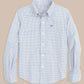 BOYS INTERCOASTAL SPORT SHIRT - SEVEN SEAS BLUE