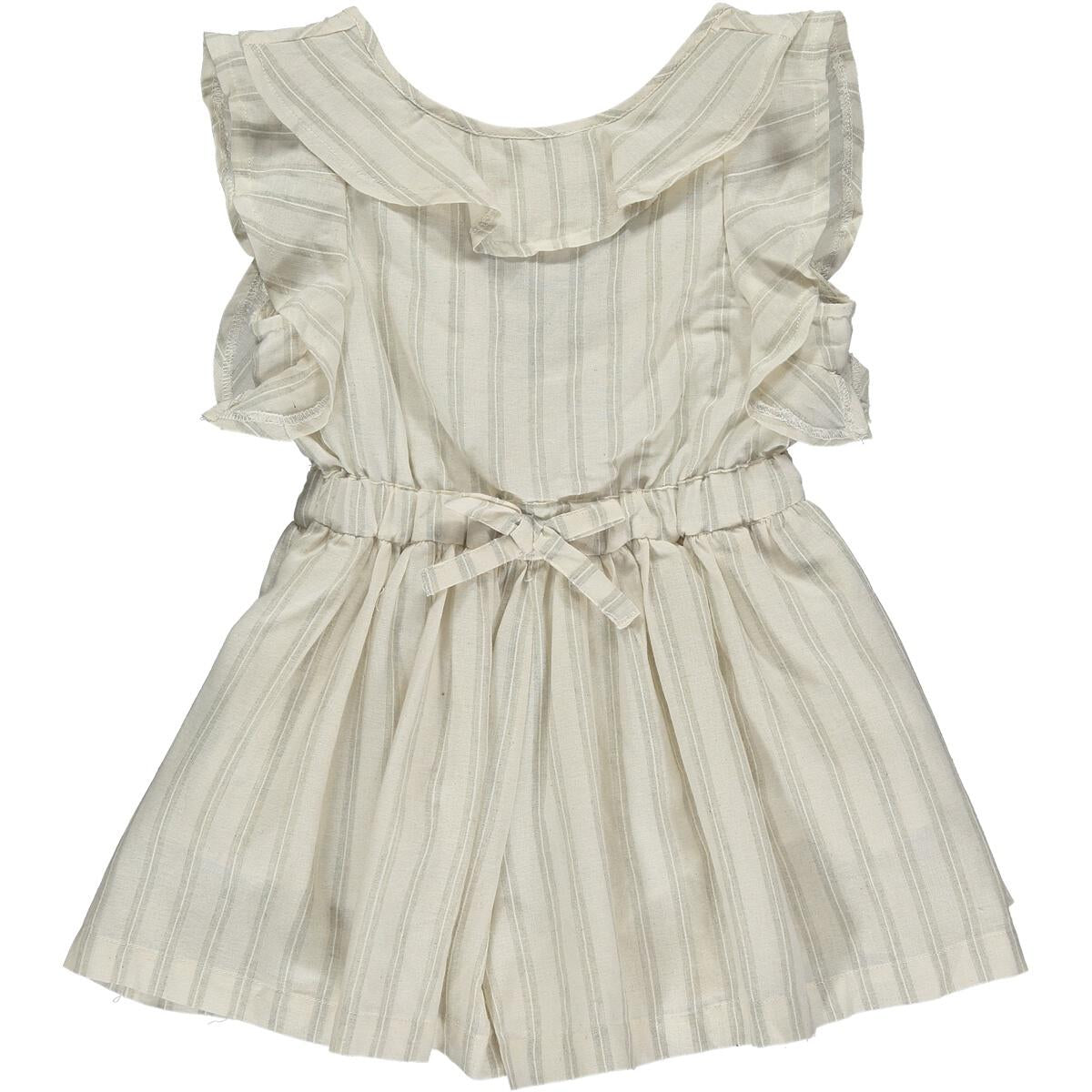 SANDY ROMPER - BLUE STRIPE