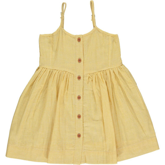 BROOKLYN DRESS - YELLOW CHECK