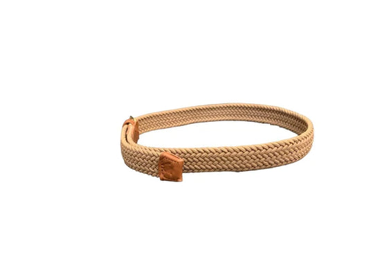 BUDDY BRAIDED BELT - KHAKI