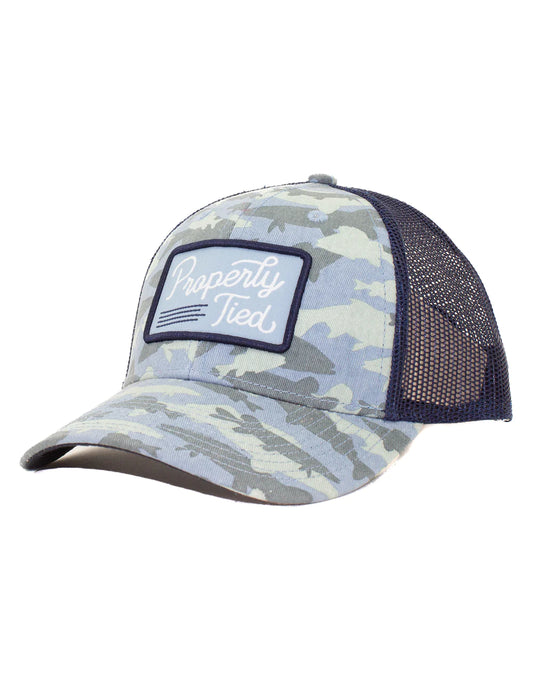 LD SPORTSMAN TRUCKER HAT - DEEP SEA CAMO