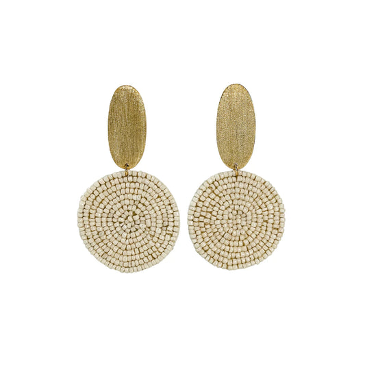 KELLY EARRINGS - IVORY