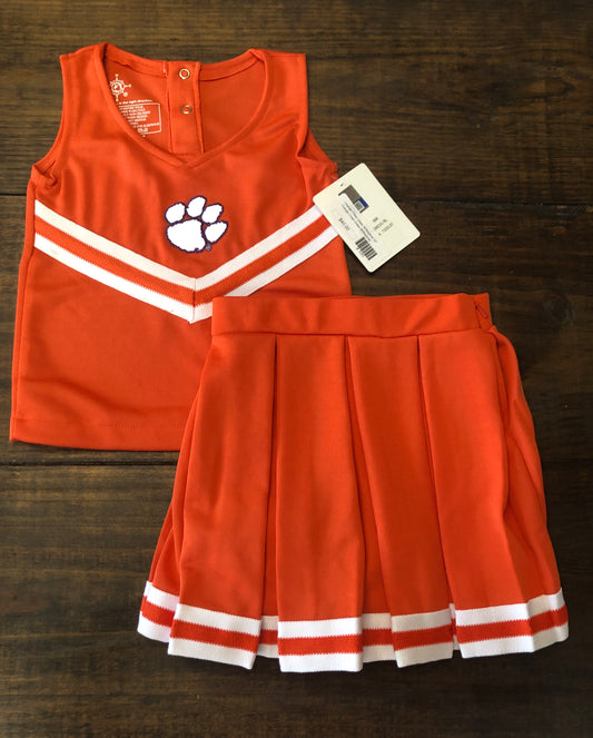 CLEMSON CHEER DRESS W/BLOOMERS