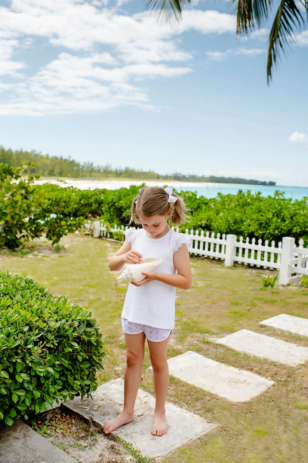 CHERYL SHORTS - OCEAN CLUB CANE