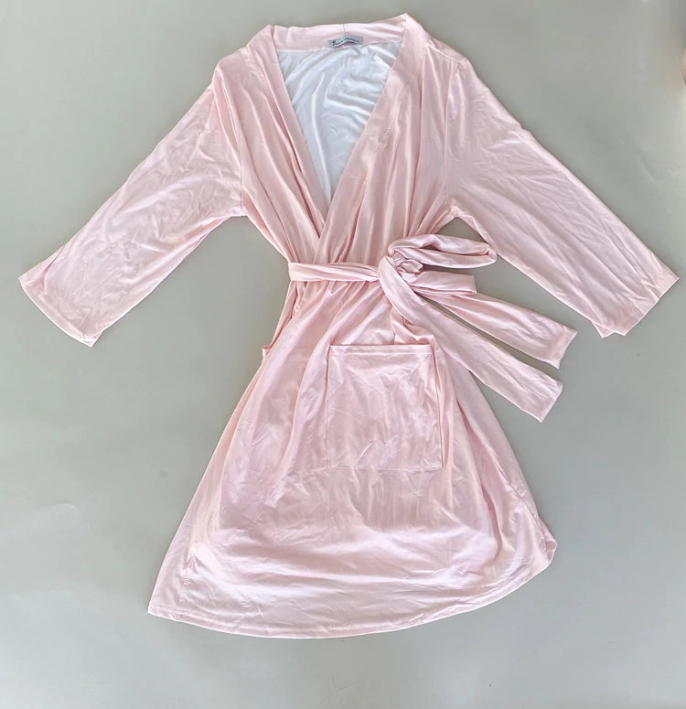 SOLID BALLET LADIES ROBE